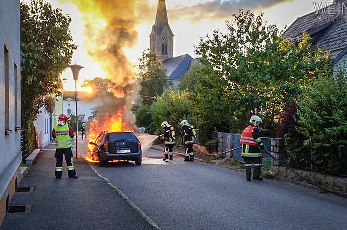 Feurwehrmänner im Einsatz
