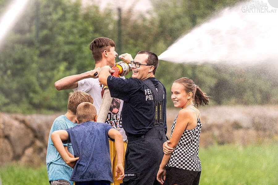 Jugend bei Löschangriffe
