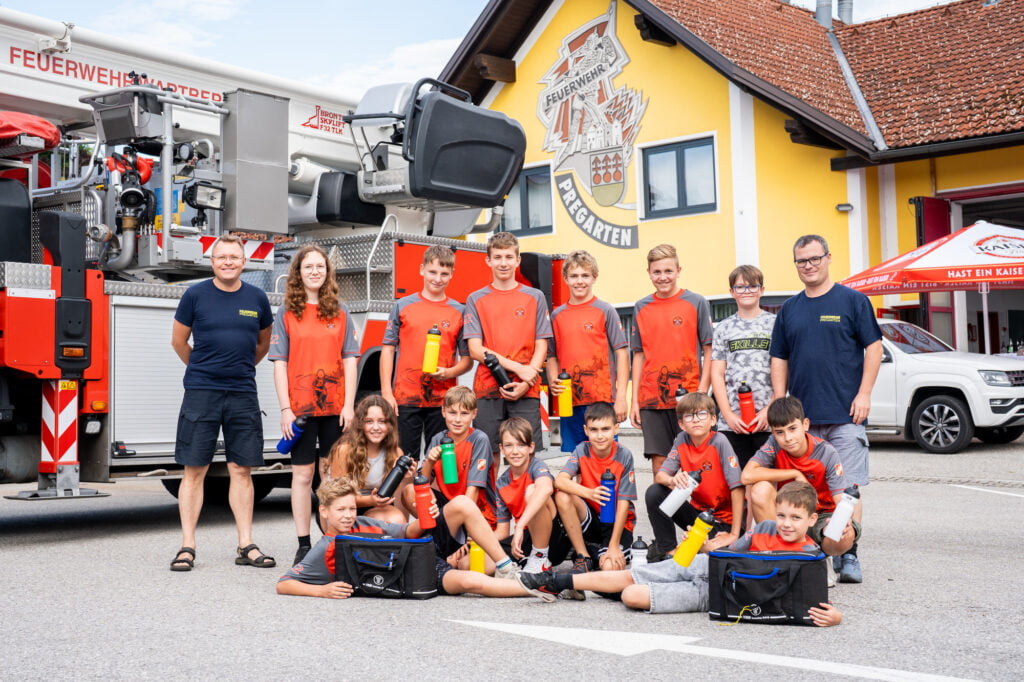 Feuerwehrjugend beim Sommerfest